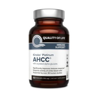 کپسول ای اچ سی سی پلاتینیوم کوالیتی اف لایف | Quality of Life Kinoko Platinum AHCC